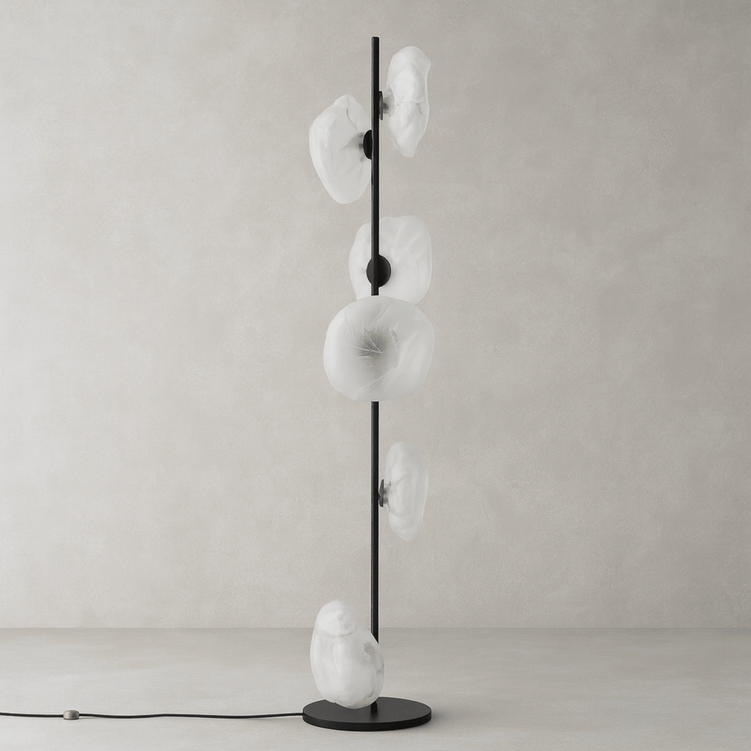 Sculptural Glass Floor Lamp 10