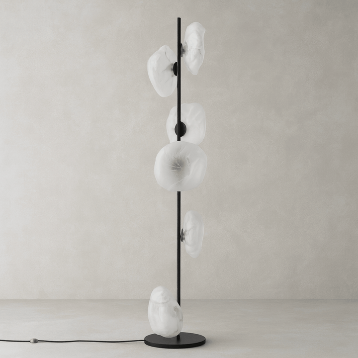 Sculptural Glass Floor Lamp 10