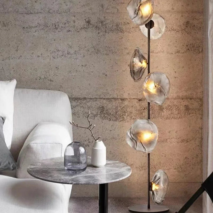 Sculptural Glass Floor Lamp 2