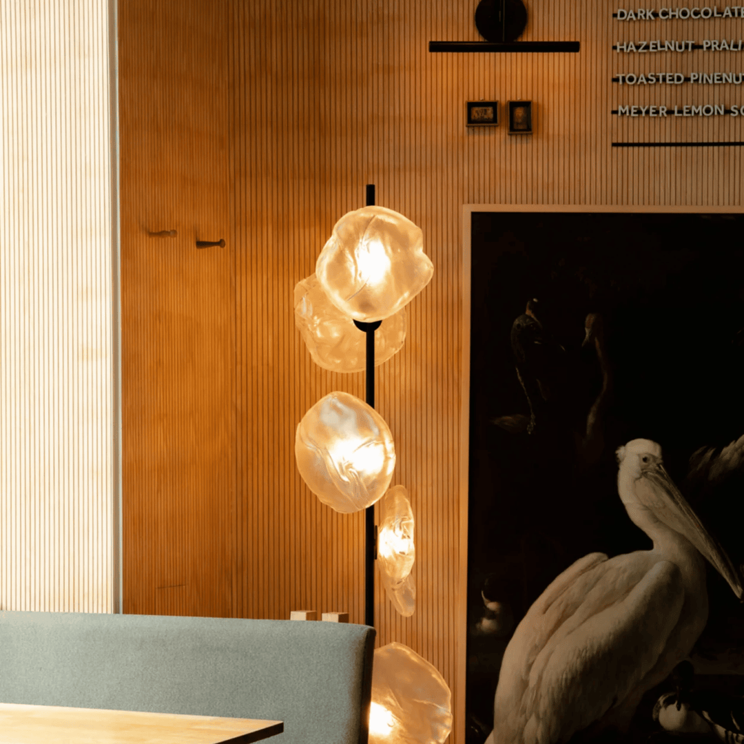 Sculptural Glass Floor Lamp 7