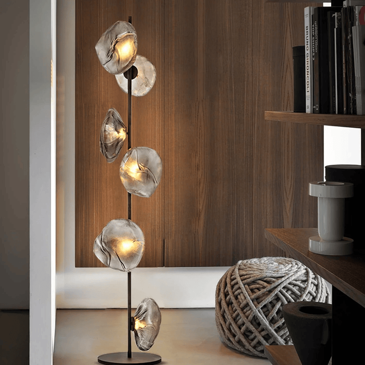 Sculptural Glass Floor Lamp 8