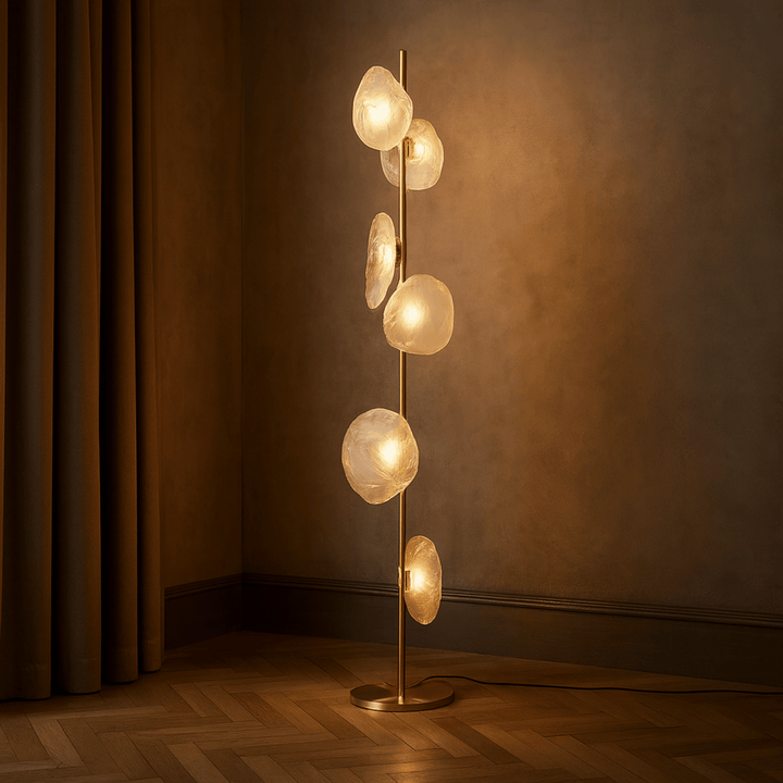 Sculptural Glass Floor Lamp 9