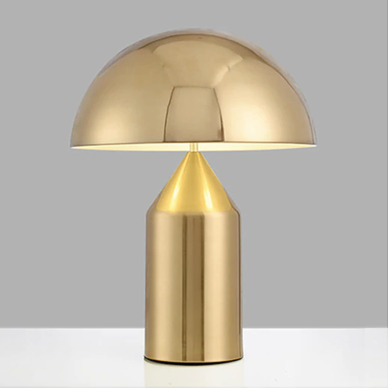 Sculptural Metal Table Lamp 10