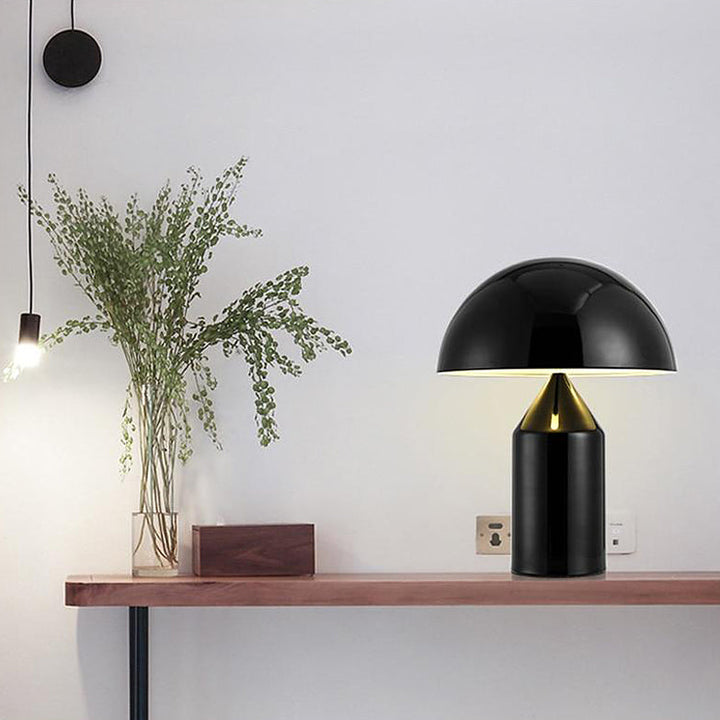 Sculptural Metal Table Lamp 3