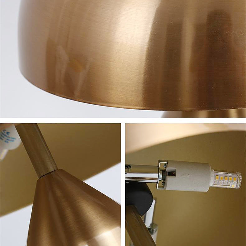 Sculptural Metal Table Lamp 8