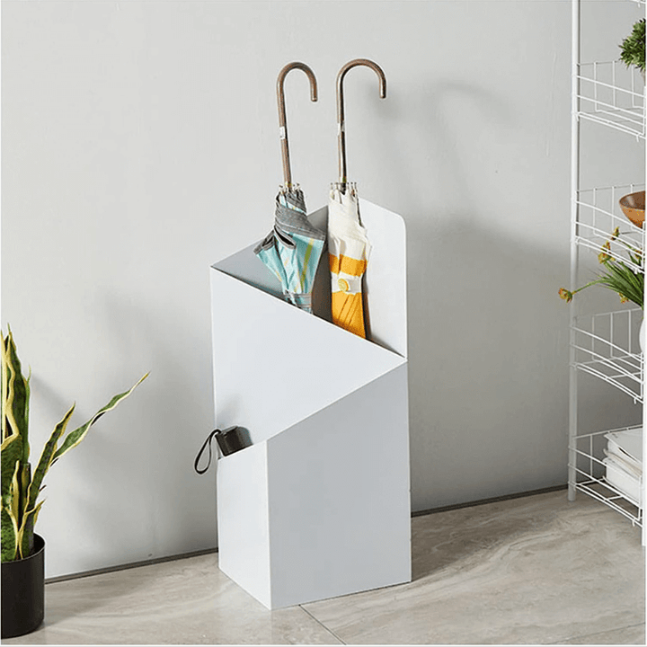 Sculptural Metal Umbrella Stand 1