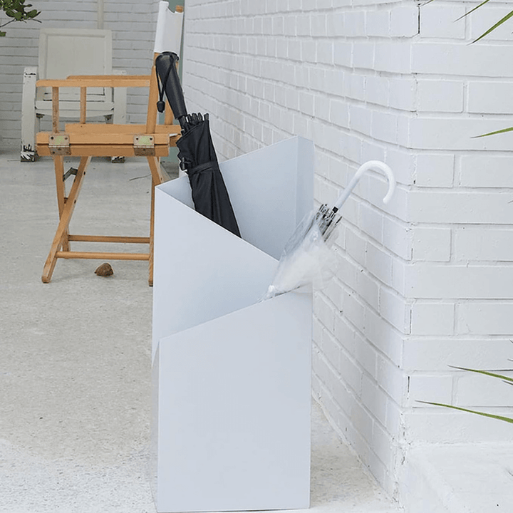 Sculptural Metal Umbrella Stand 3