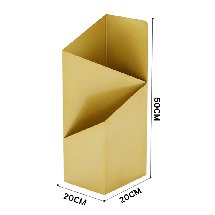 Sculptural Metal Umbrella Stand 7