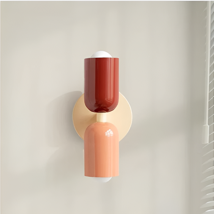 Sculptural Metal Wall Sconce 0