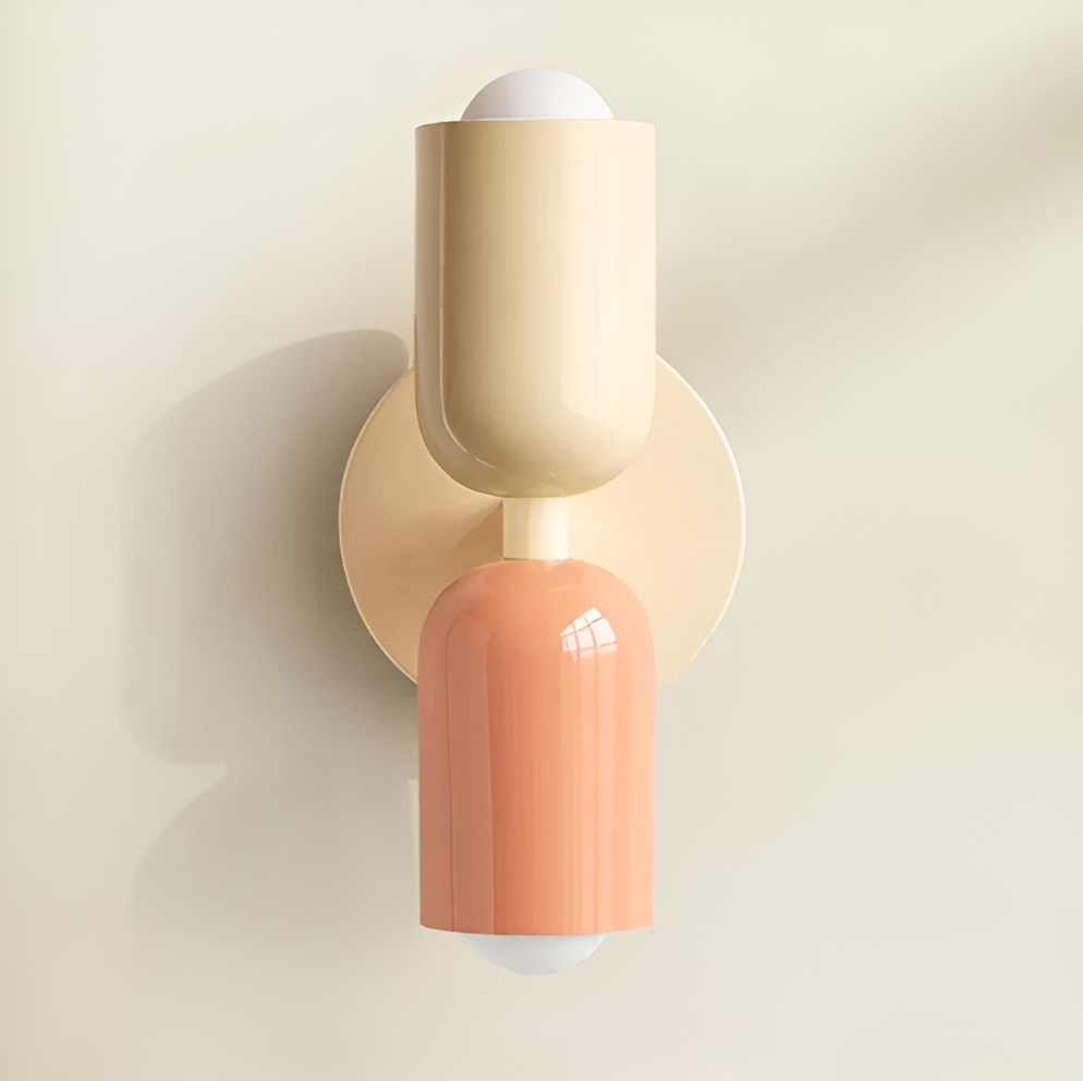 Sculptural Metal Wall Sconce 10