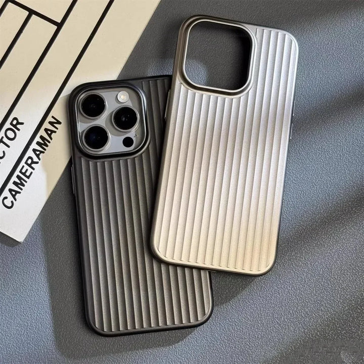 Sculptural Titanium Phone Case 0