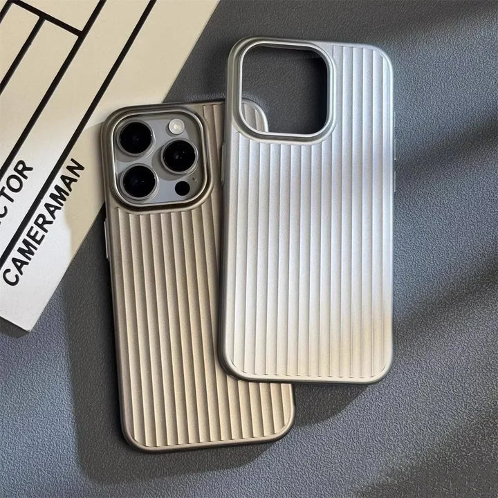 Sculptural Titanium Phone Case 1
