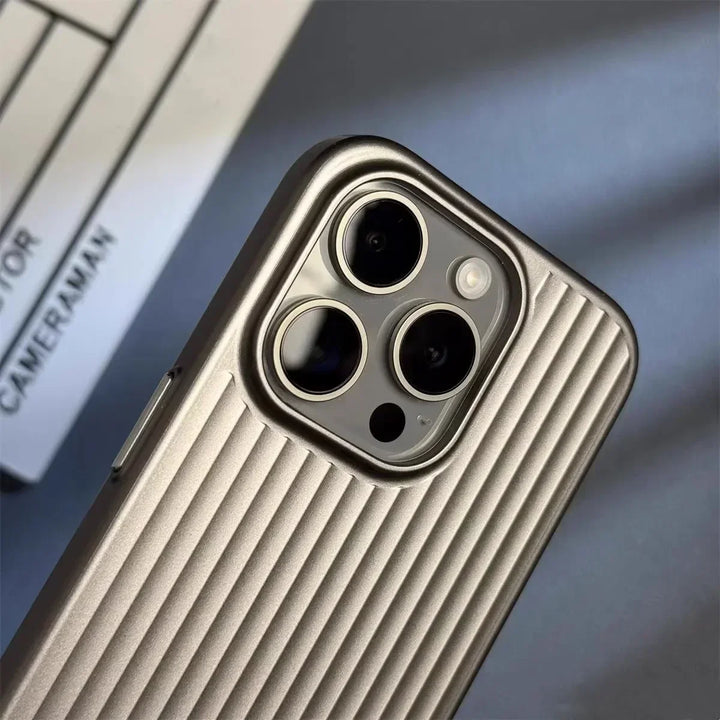 Sculptural Titanium Phone Case 3