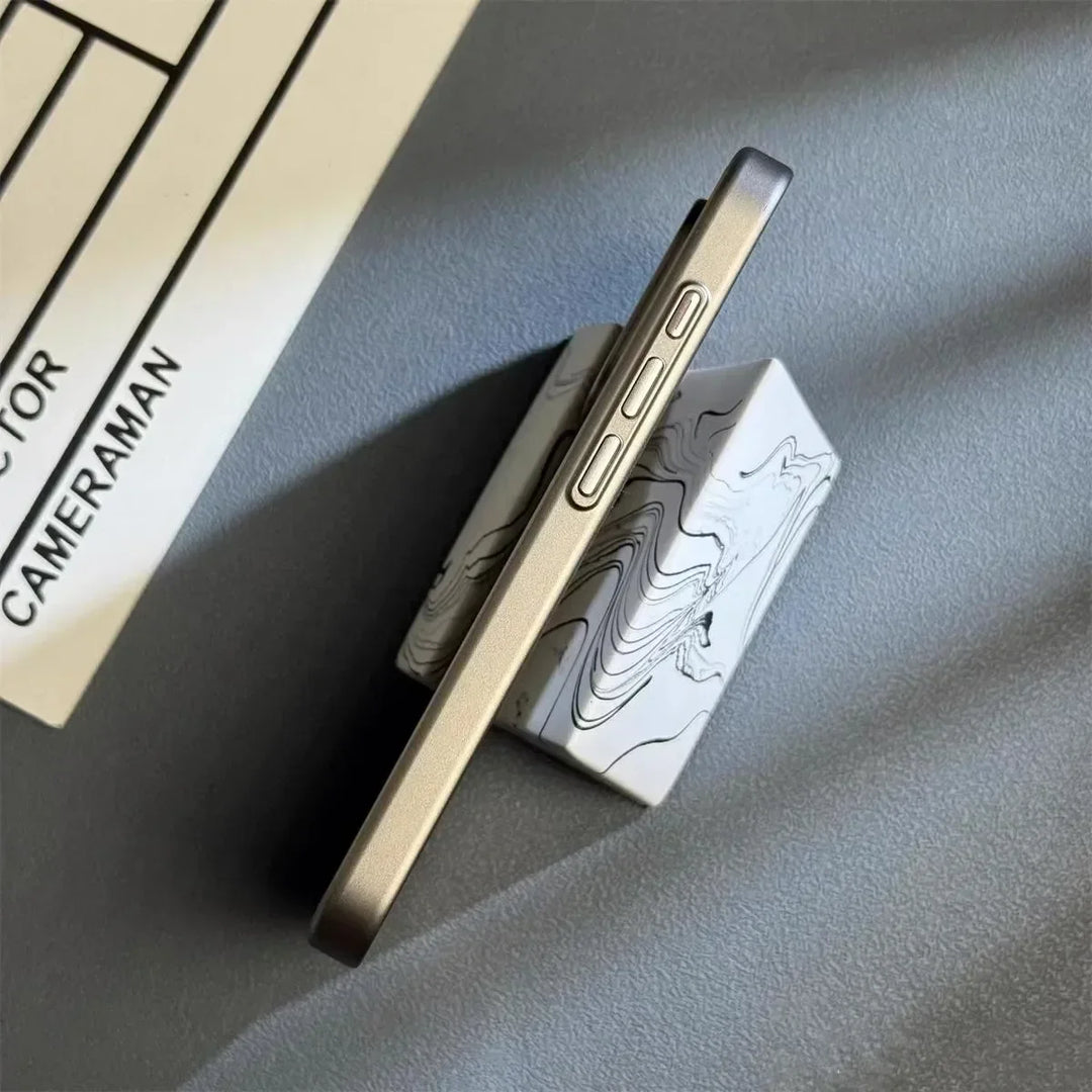 Sculptural Titanium Phone Case 4