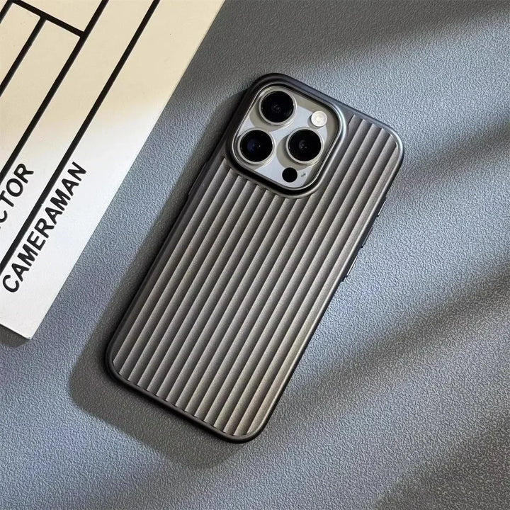 Sculptural Titanium Phone Case 8