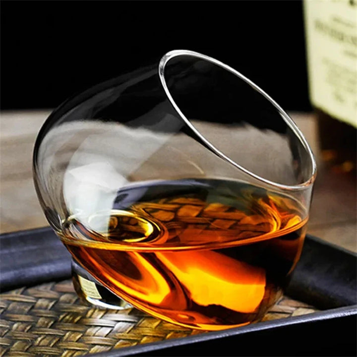 Premium Whiskey Cognac Glasses, Elegant Rock Tumbler, Versatile Liquor Wine Glass