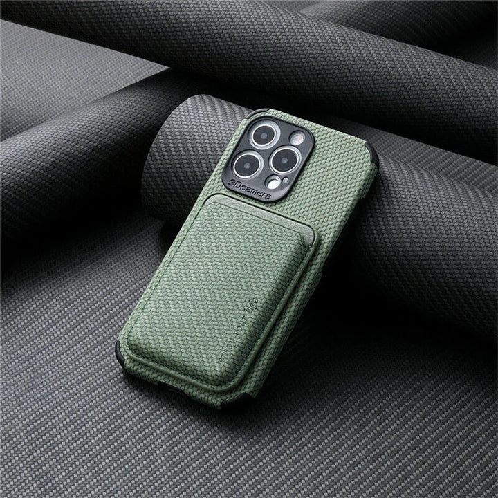 Magnetic Slim Card Case side profile