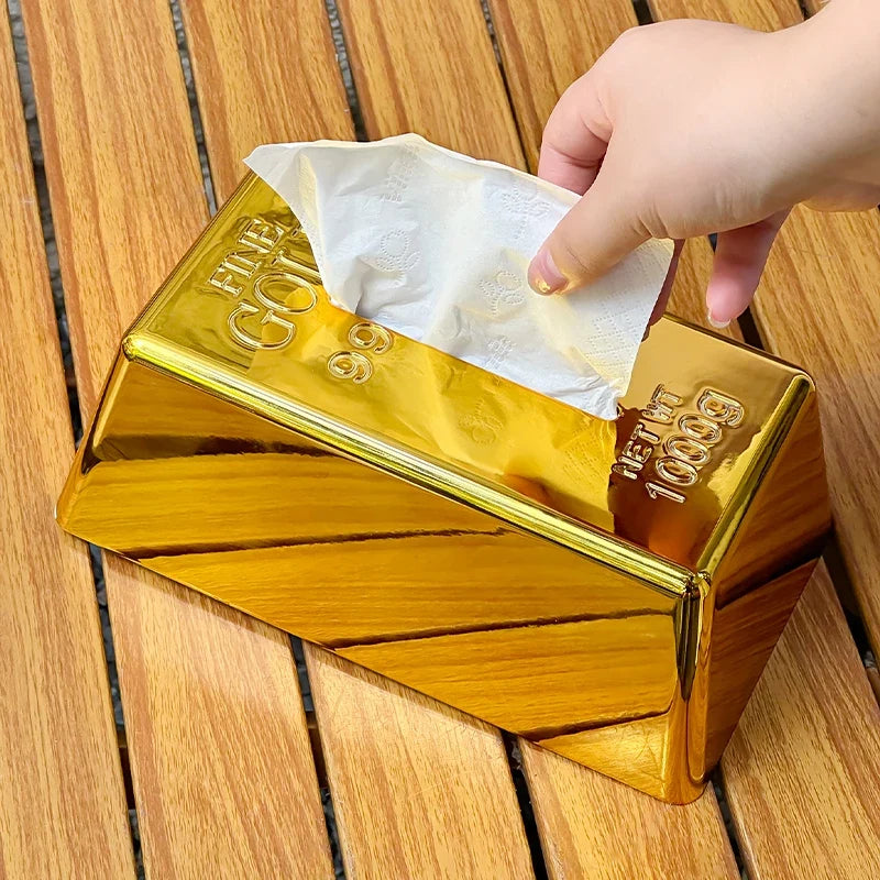 Mirror Ingot Tissue Holder – front view