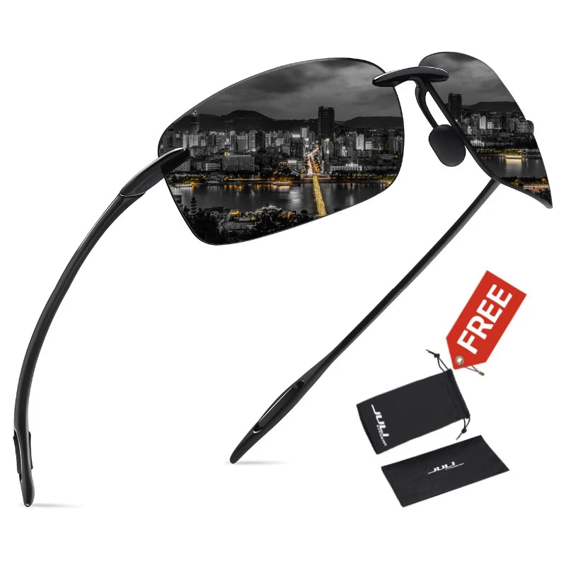 TR90 Rimless Sunglasses lifestyle