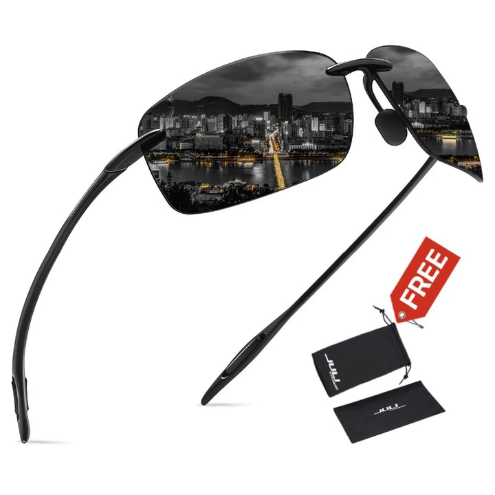 TR90 Rimless Sunglasses lifestyle
