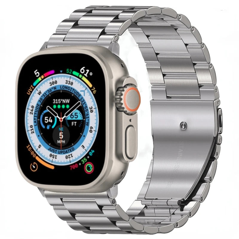 Starlight Stainless Steel Metal Watch Strap link detail