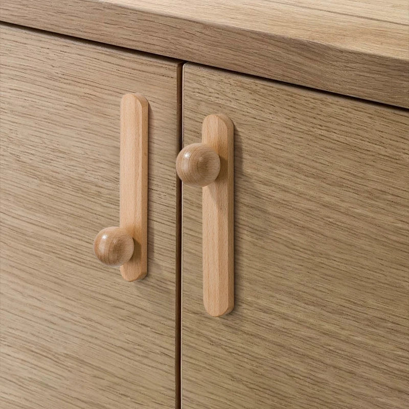 Hemisphere Cabinet Wood Pulls
