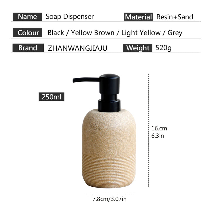 Hand Pump Soap Bottle in use