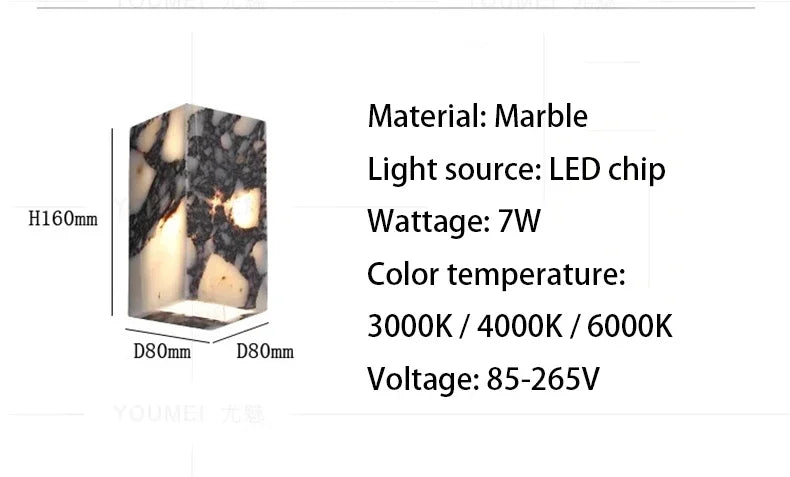 Marble Stone Accent Light