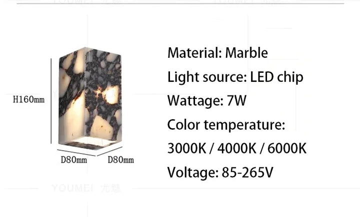 Marble Stone Accent Light