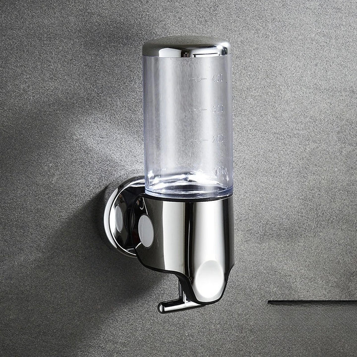 Wall-Mounted No-Drill Soap Dispenser front view