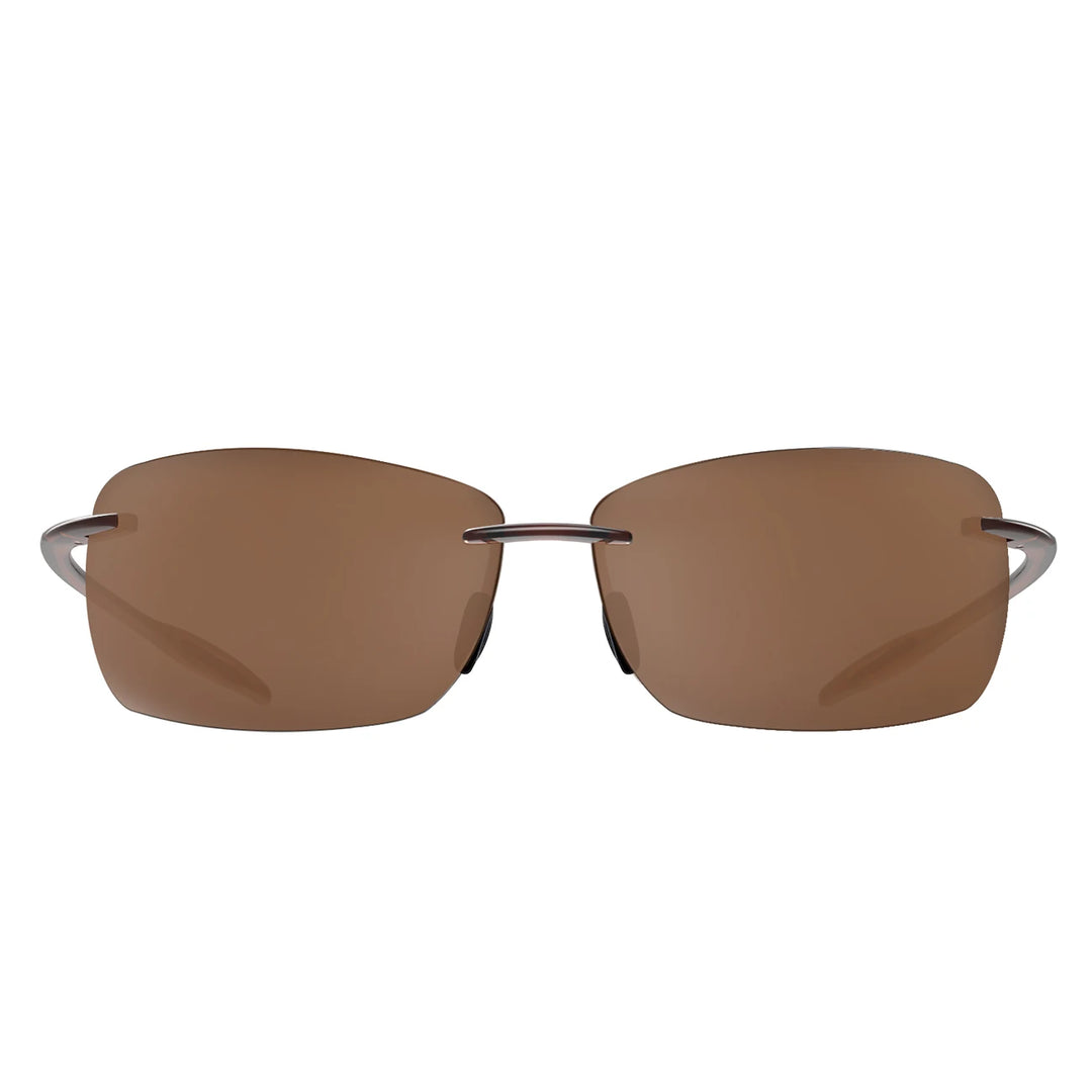Brown Brown TR90 Surf Sunglasses front view