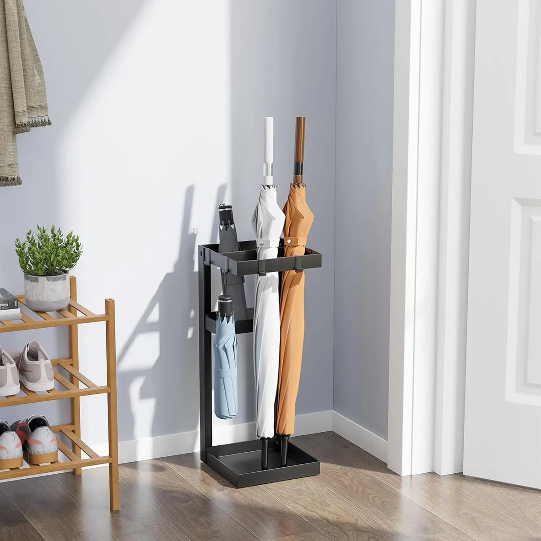 Compact Travel Umbrella Stand front view