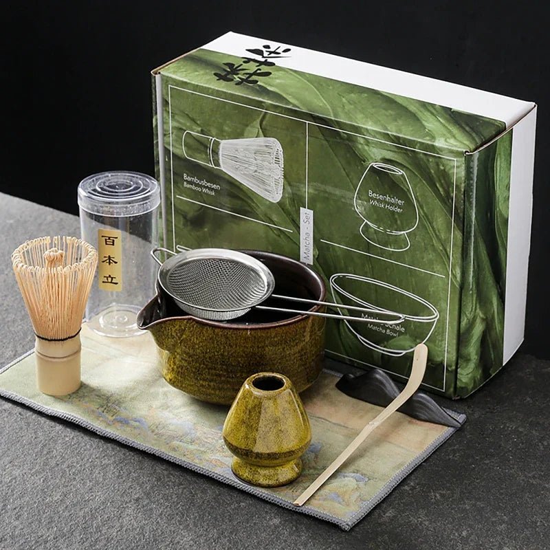 Serene Ceramic Matcha Set 5