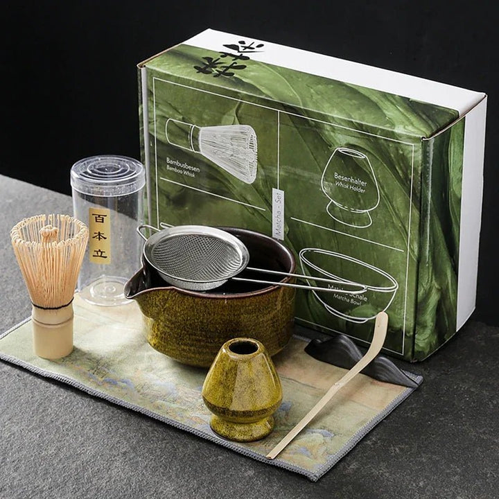 Serene Ceramic Matcha Set 5