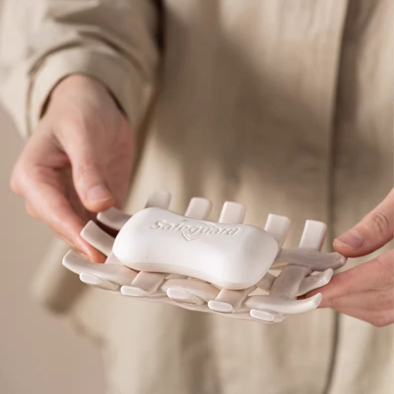 Serene Ceramic Soap Dish 2