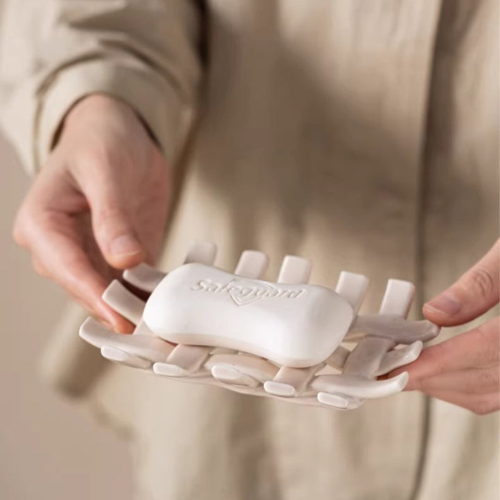 Serene Ceramic Soap Dish 2