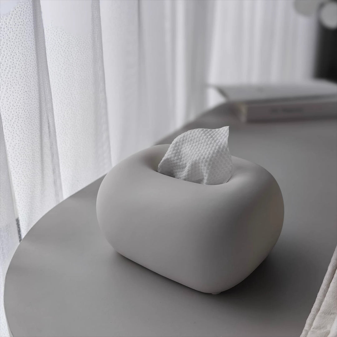 Serene Ceramic Tissue Holder 1