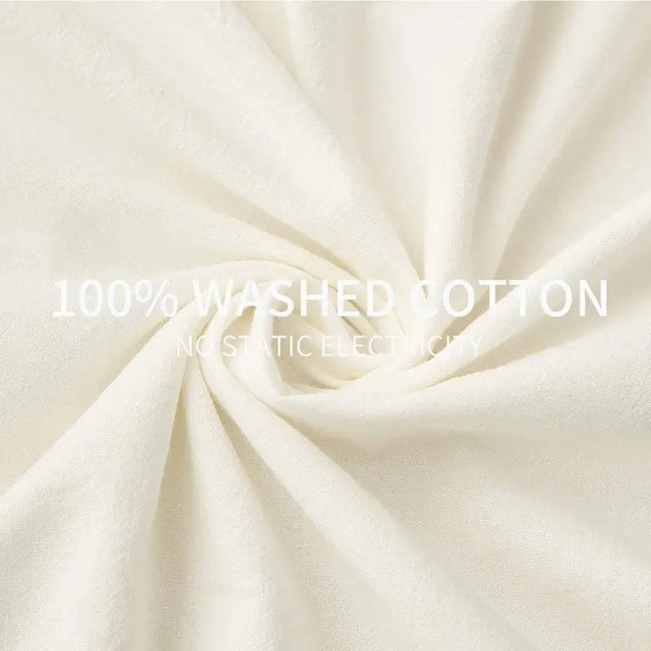 Serene Cotton Duvet Cover Set 3