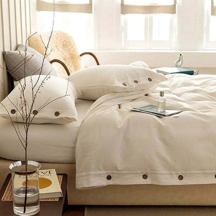 Serene Cotton Duvet Cover Set 4