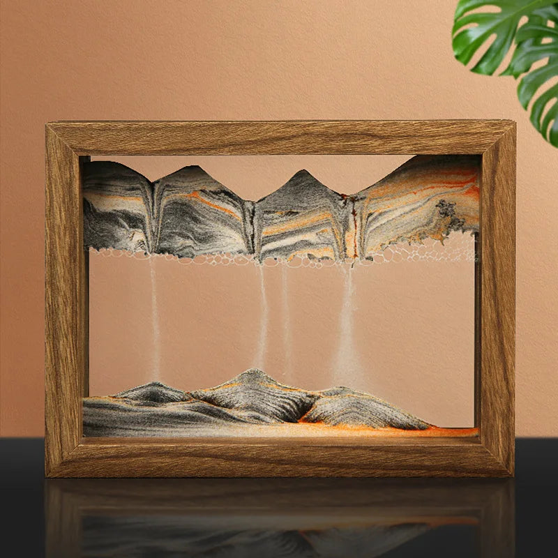 Serene Glass Decorative Sculpture 2
