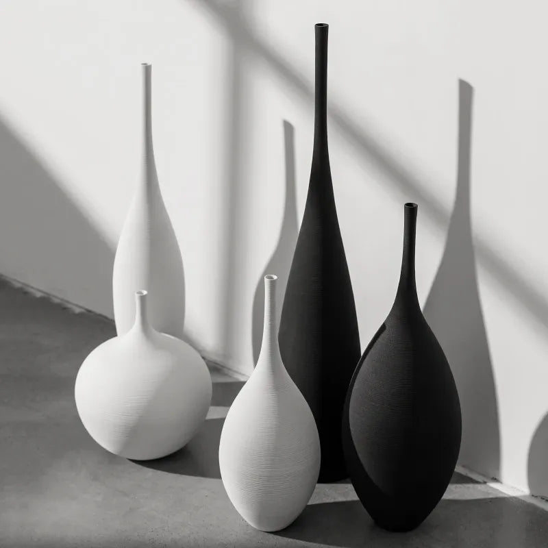 Serene Matte Ceramic Vase 1