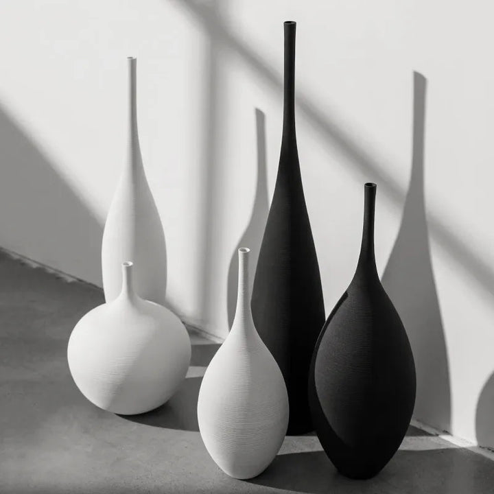 Serene Matte Ceramic Vase 1