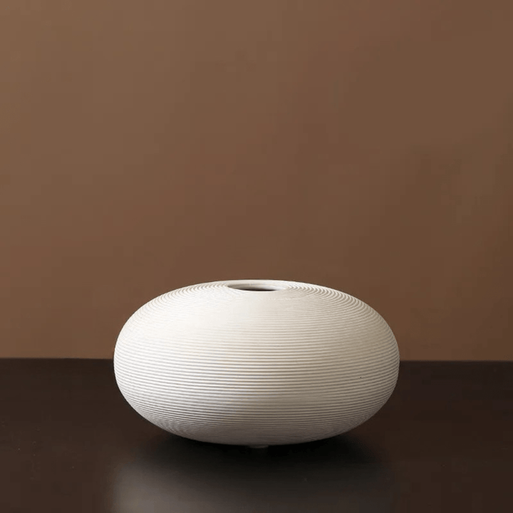 Serene Matte Ceramic Vase 11