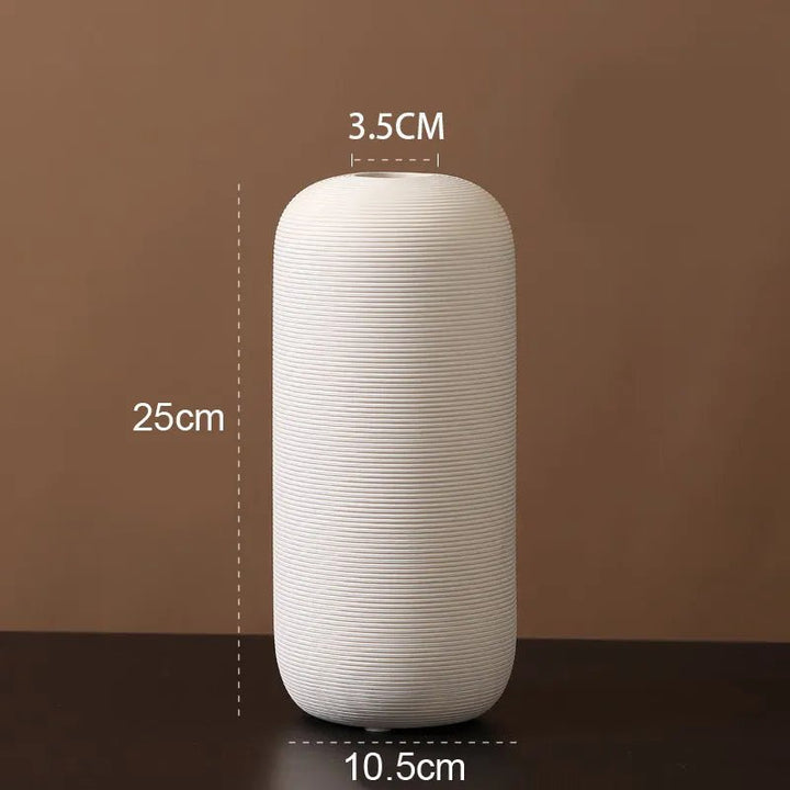 Serene Matte Ceramic Vase 5