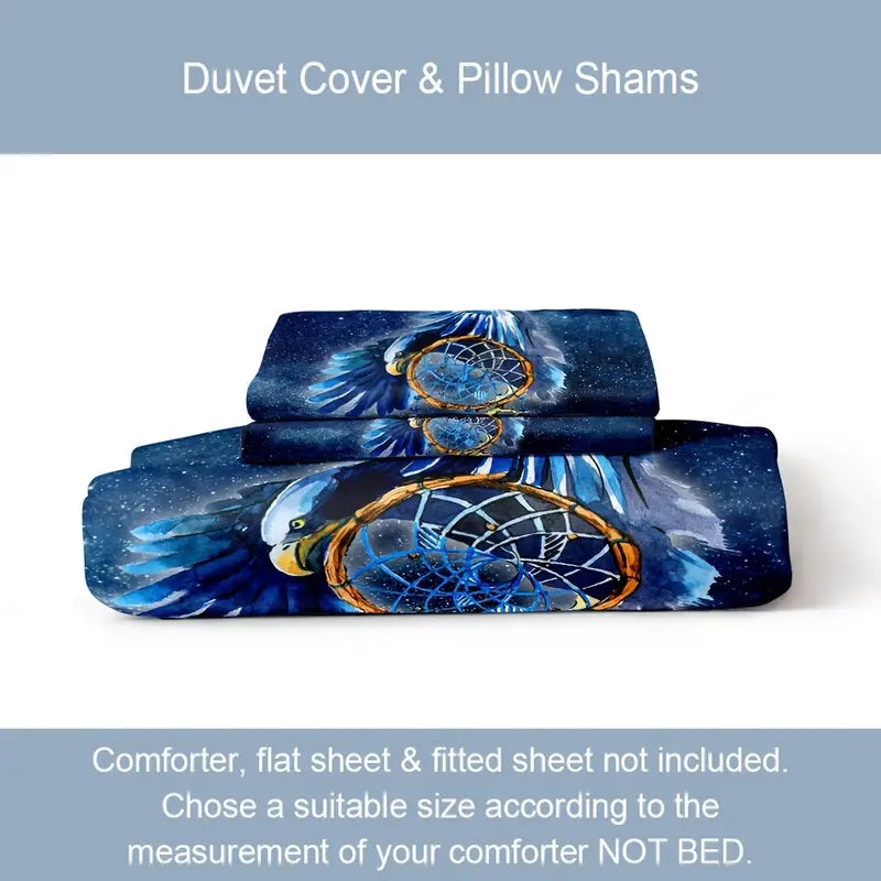 Serene Synthetic Fiber Duvet Cover Set 3