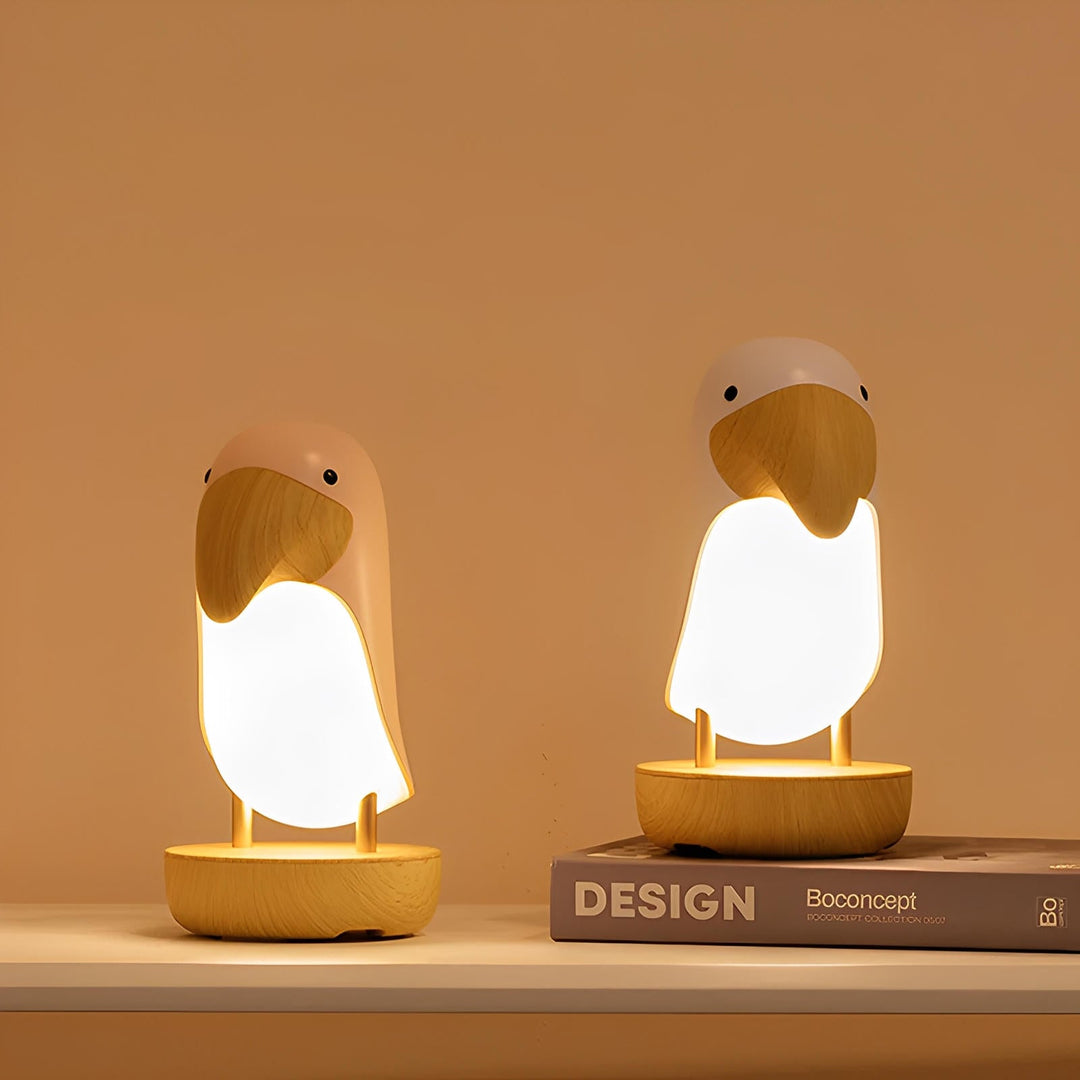 Serene Wooden Cordless Table Lamp 4