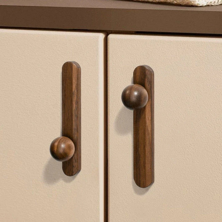 Hemisphere Cabinet Wood Pulls