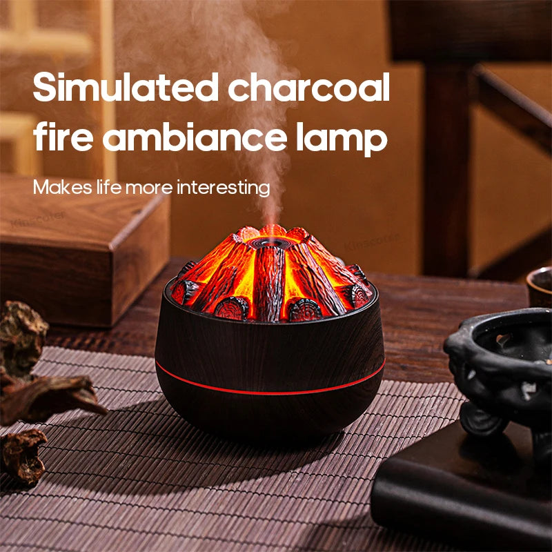 Charcoal Flame Mist Humidifier