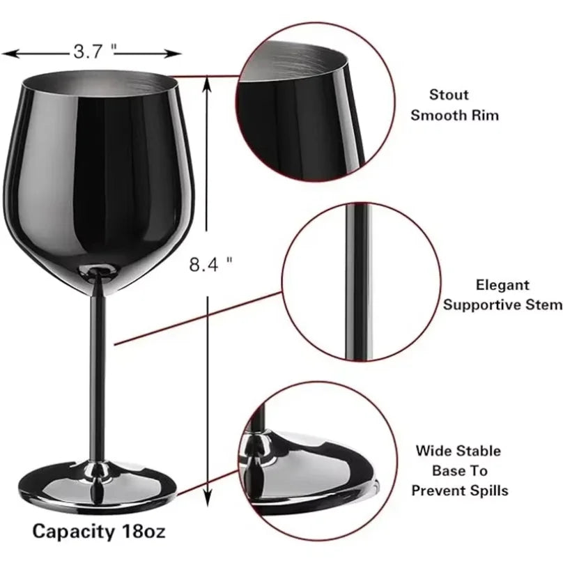 Stainless Steel Wine Goblet full collection