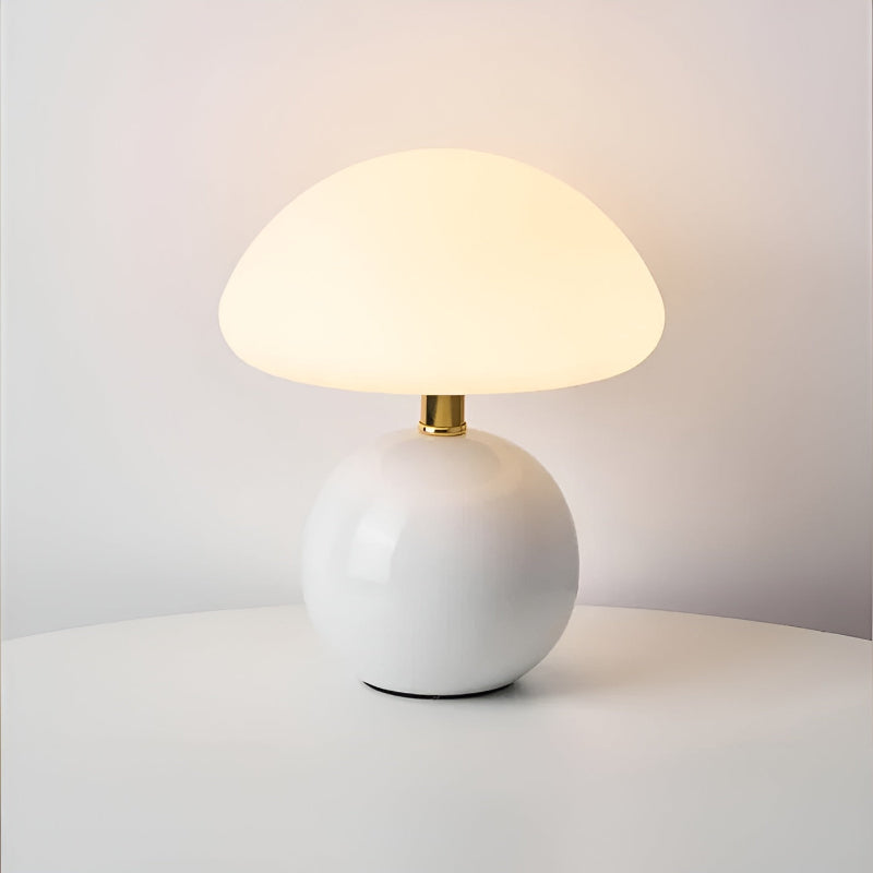 Sculpted Acrylic Table Lamp lifestyle